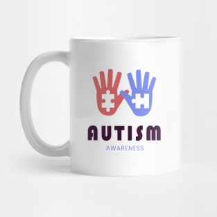 World autism - Awareness day - Puzzle Mug